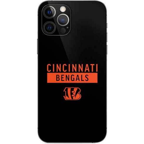 NFL Cincinnati Bengals Black Performance Series iPhone 12 Pro Skin